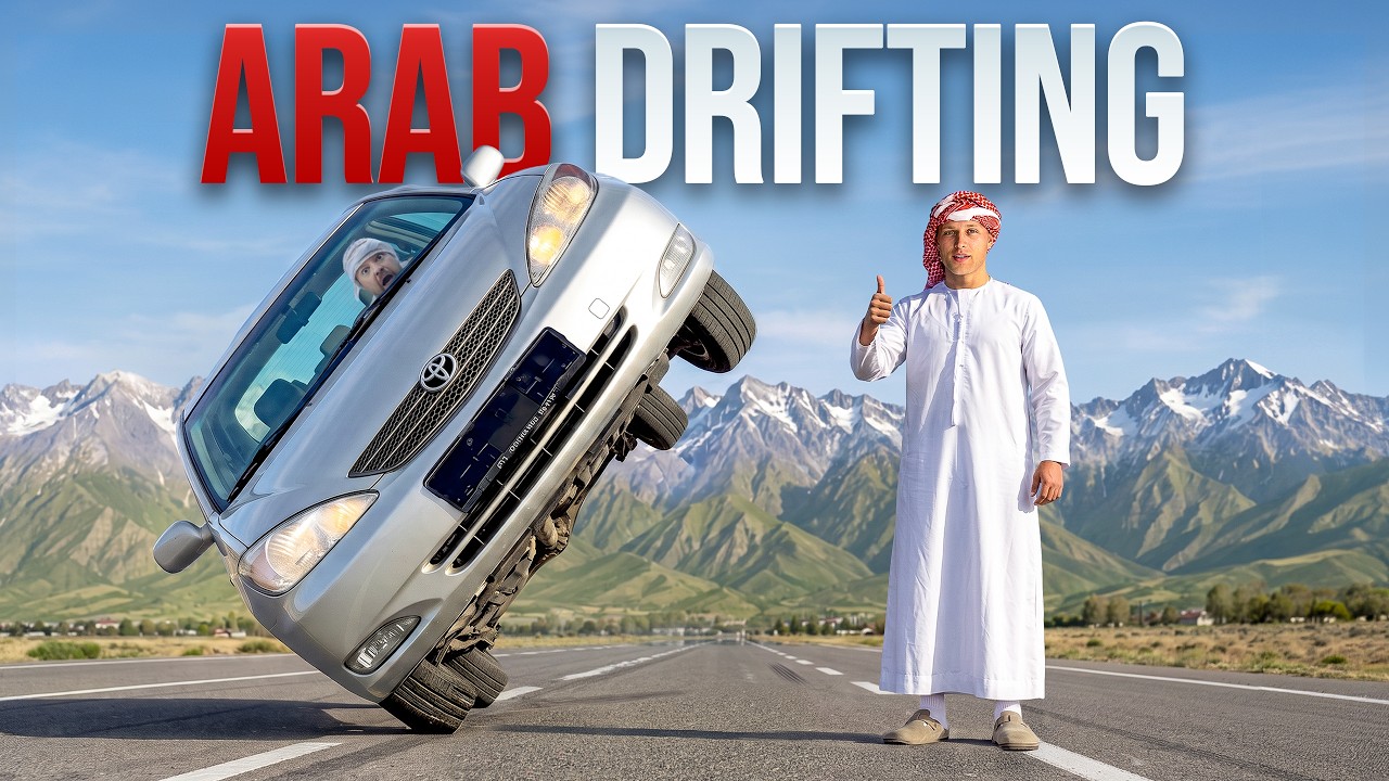 FIRST EUROPEAN PERSON TO ARAB DRIFT (Toyota Camry Durability Test)