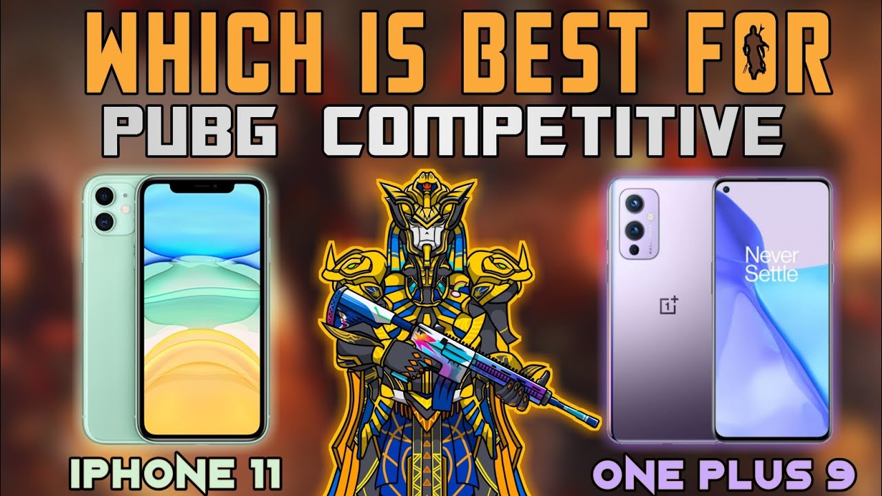 iPhone 11 vs OnePlus 9 For PUBG Competitive | Which one is best | Mohit GameR