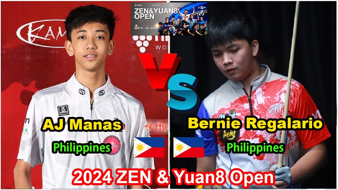 Bernie Regalario VS AJ Manas | 2024 ZEN & Yuan8 Open - Round 3