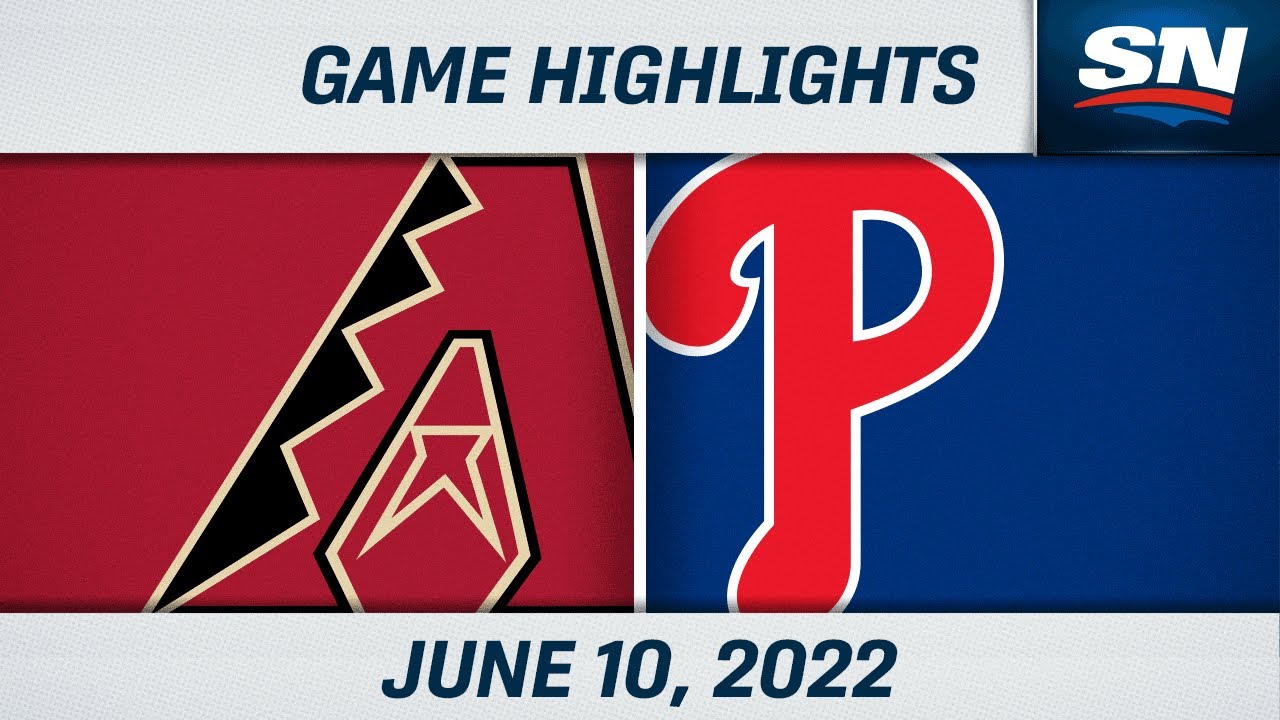 MLB Highlights | Diamondbacks vs. Phillies - June 10, 2022