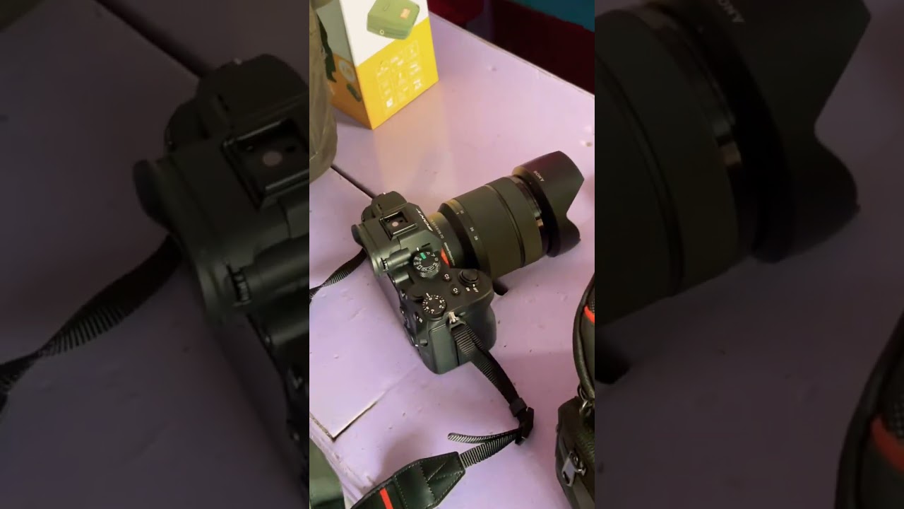 Sony alpha 7iii 📸& flash 🥵 #vikasakela #camera #youtubeshorts #sony #flash