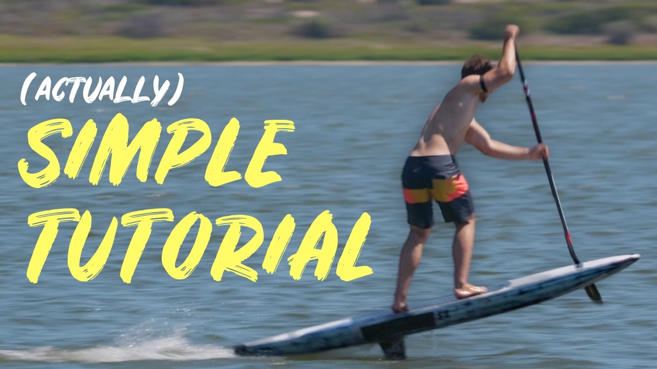 Flat Water Paddle Up Tutorial (impossible to fail)