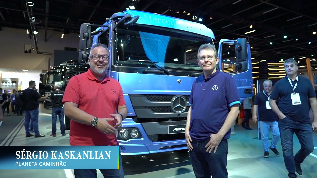 Fenatran 2022 - Novidades da linha Atego 2023