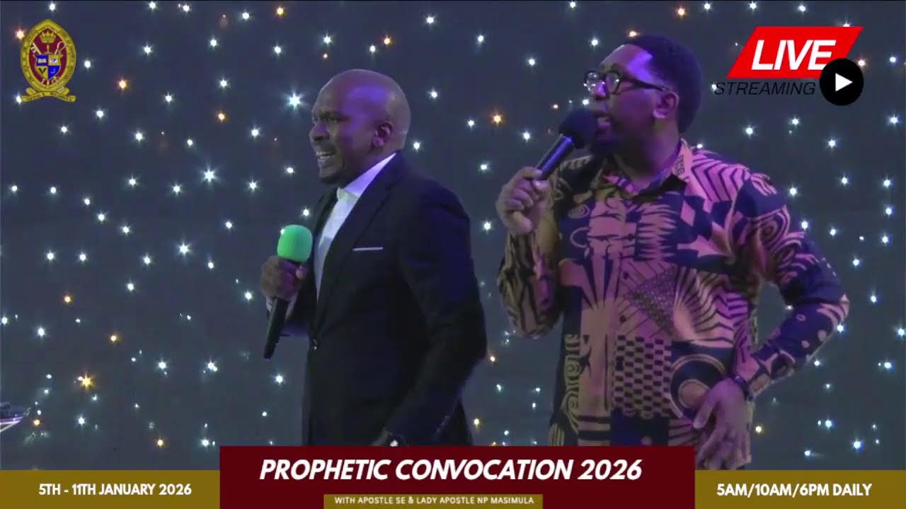 Prophetic Convocation 09January 2026/ Apostle SE Masimula