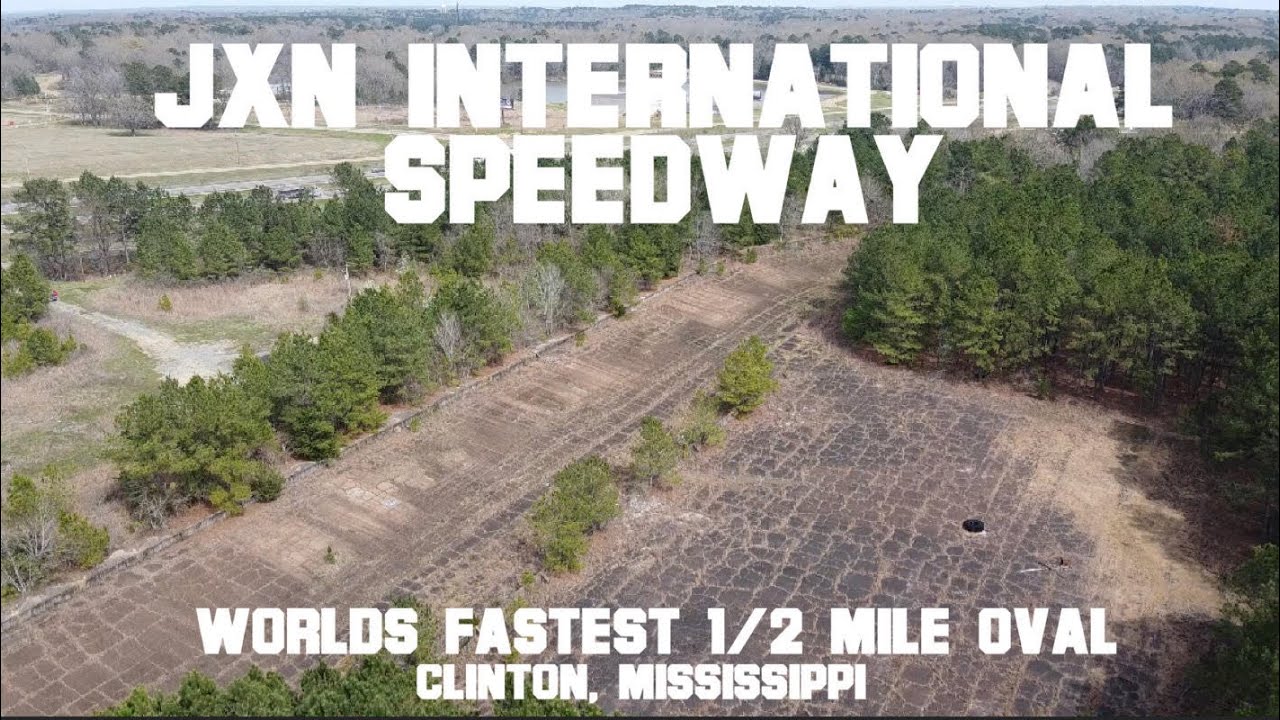 ABANDONED NASCAR RACE TRACK: JACKSON INTERNATIONAL SPEEDWAY (JACKSON, MISSISSIPPI) 3-8-2020