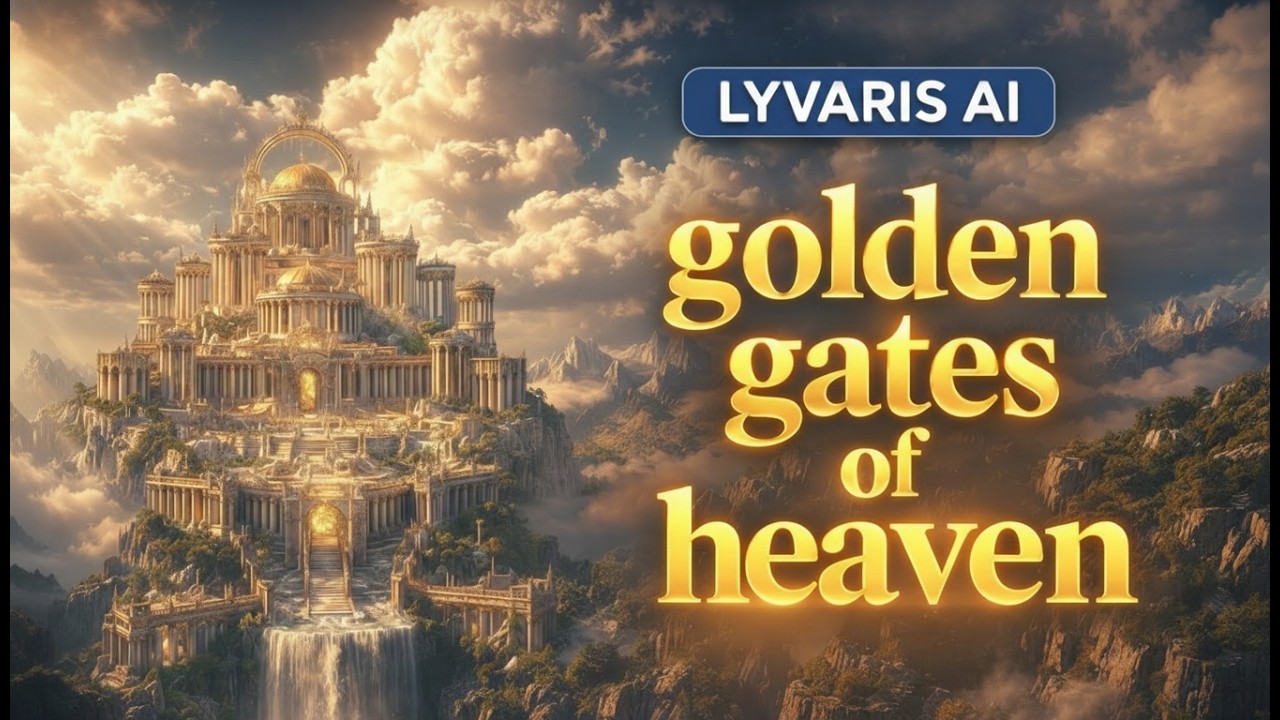 Golden Gates of Heaven ✨ Epic Fantasy Orchestral Music | AI Cinematic Heavenly World