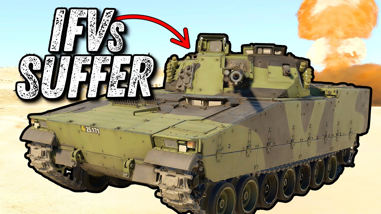 Swedish IFVs Are HARD MODE in War Thunder - CV9035 DK