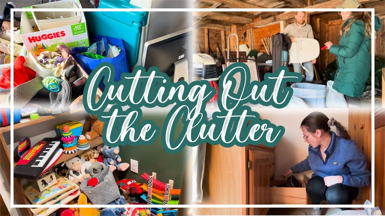 Purging, organizing and simplifying our home before spring! | DECLUTTER WITH US