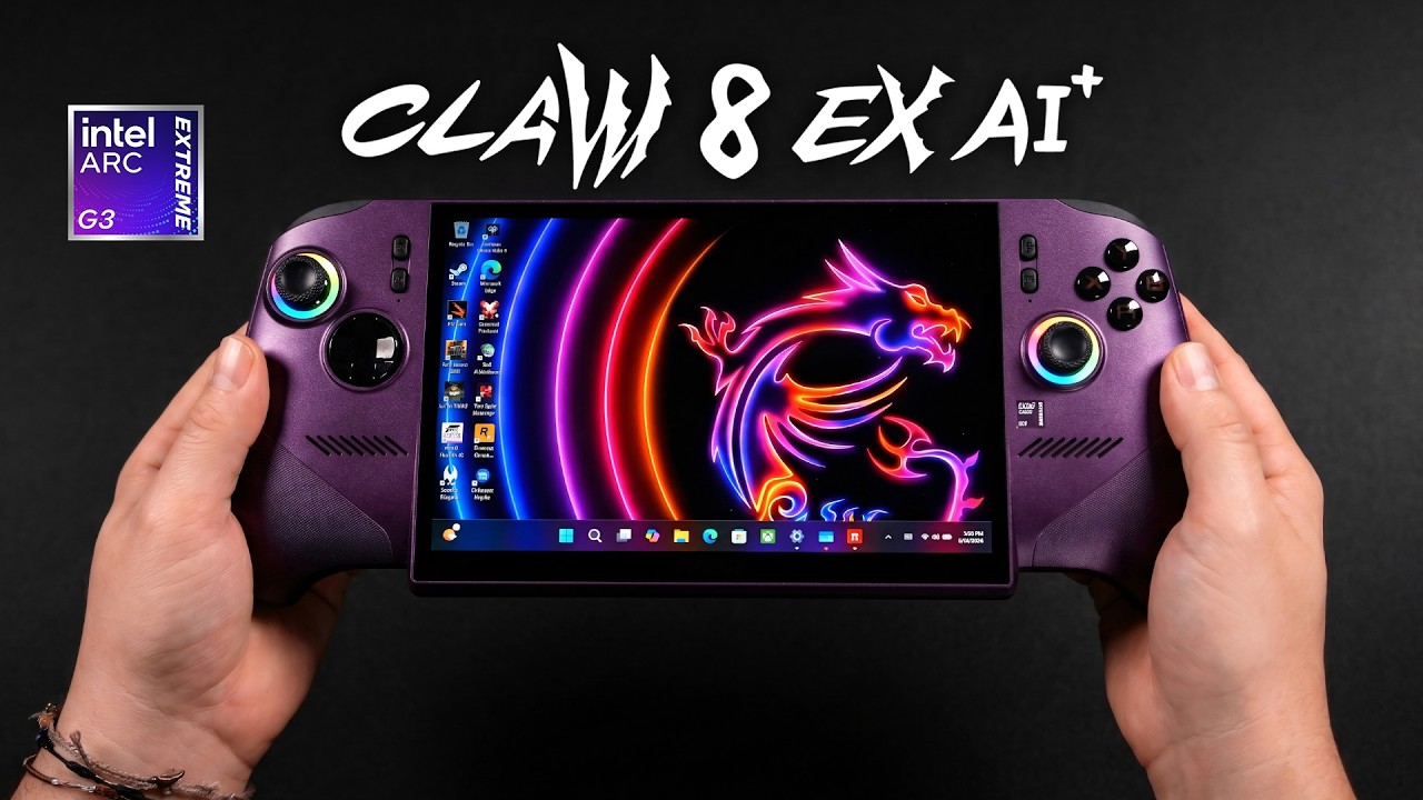 Intel Finally Did It! MSI Claw 8 EX Review Arc G3 Extreme!