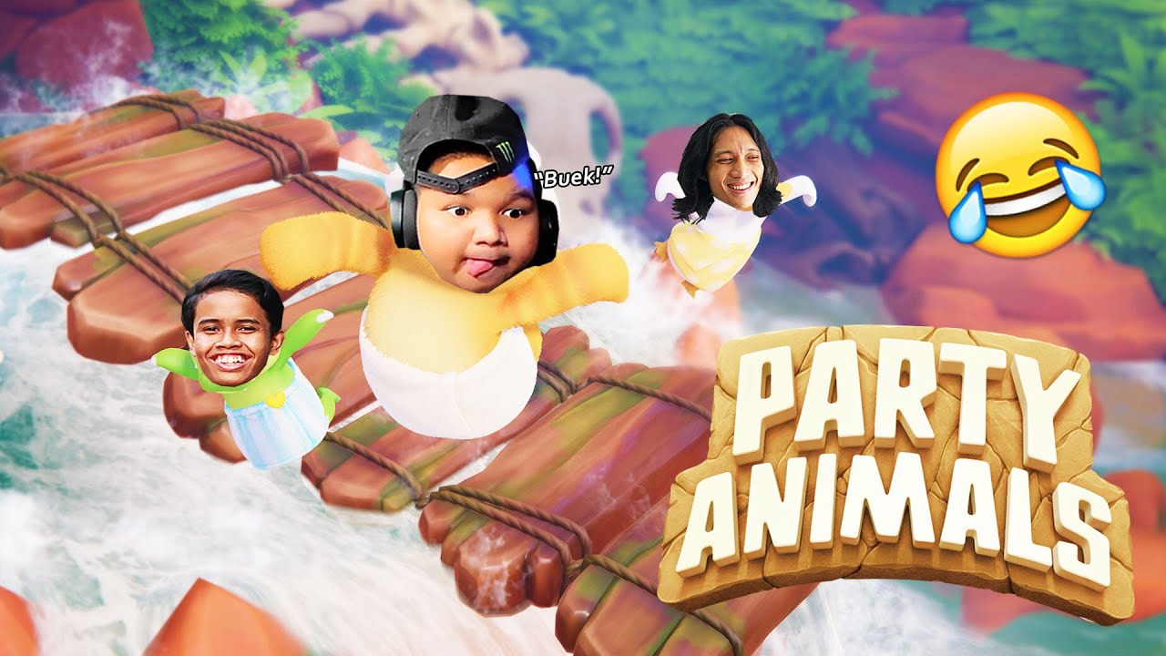 *Lawak!* GAME PALING KELAKAR/COMEL TAHUN 2024!🤣 - Party Animals (Malaysia) #1