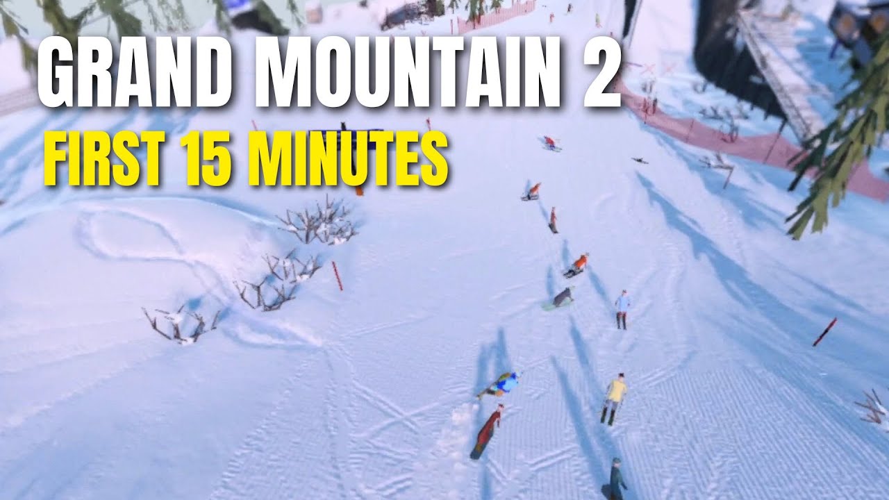 The Most Beautiful Ski Game Yet? | 🎿 Grand Mountain 2 First 15 Minutes