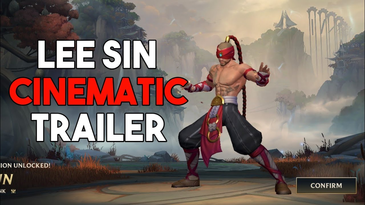 LEE SIN TRAILER | CINEMATIC |NO EYES LEE SIN | LEAGUE OF LEGENDS 2020