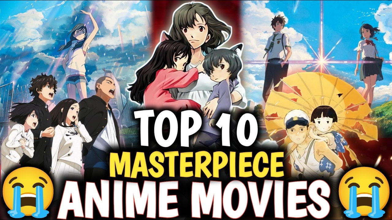 Top 10 best anime movies in hindi || that will make you cry