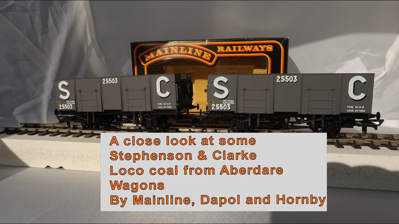 Stephenson & Clarke wagons Mainline Dapol and Hornby