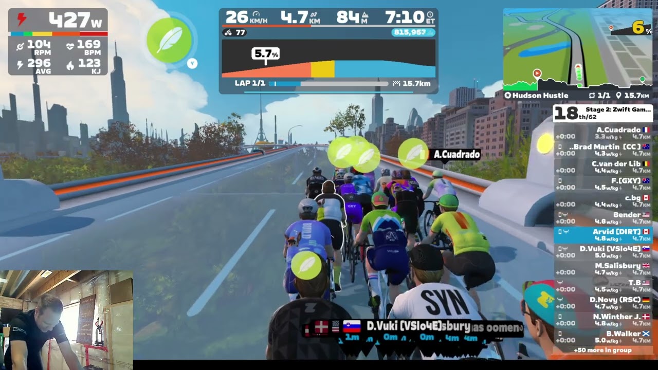 Zwift Games Stage 2  - Hudson Hustle - ZRS390-510