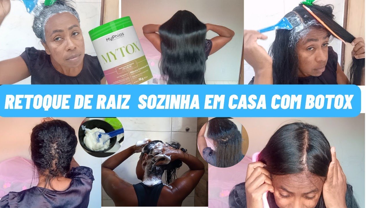 Retoque de raiz em cabelo crespo @myphios #myphios 