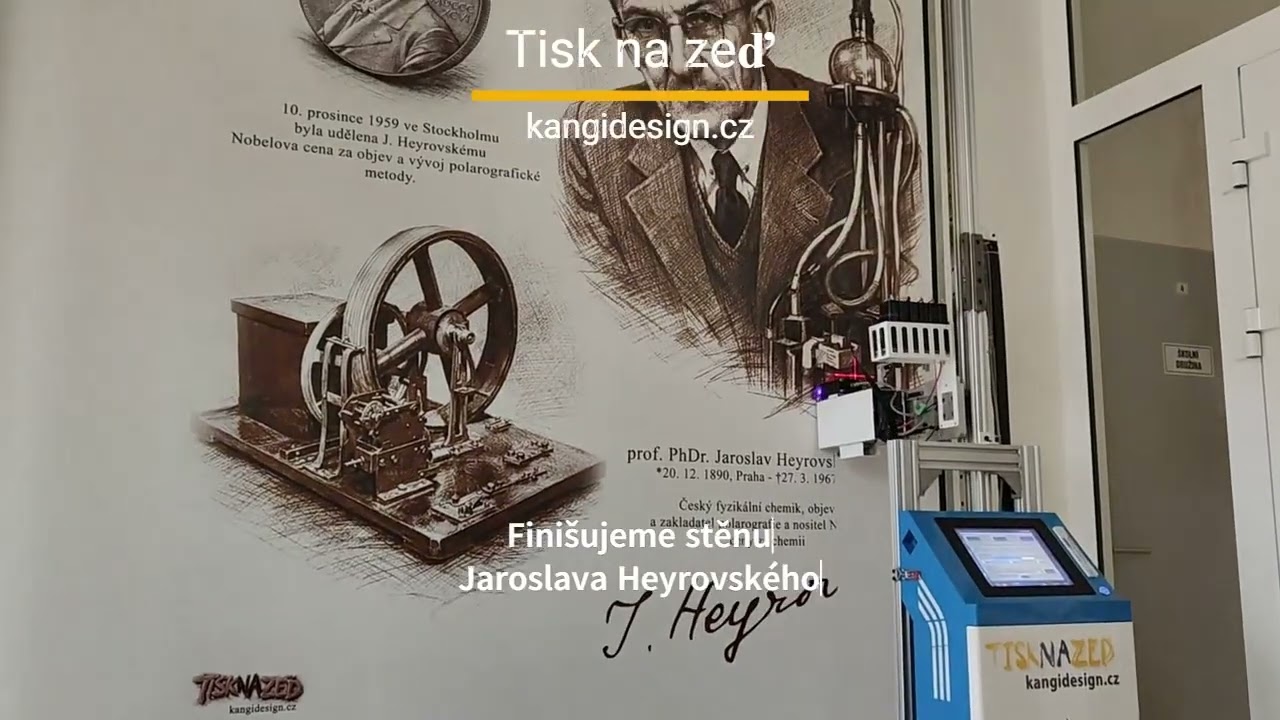 Finišujeme Heyrovského stěnu