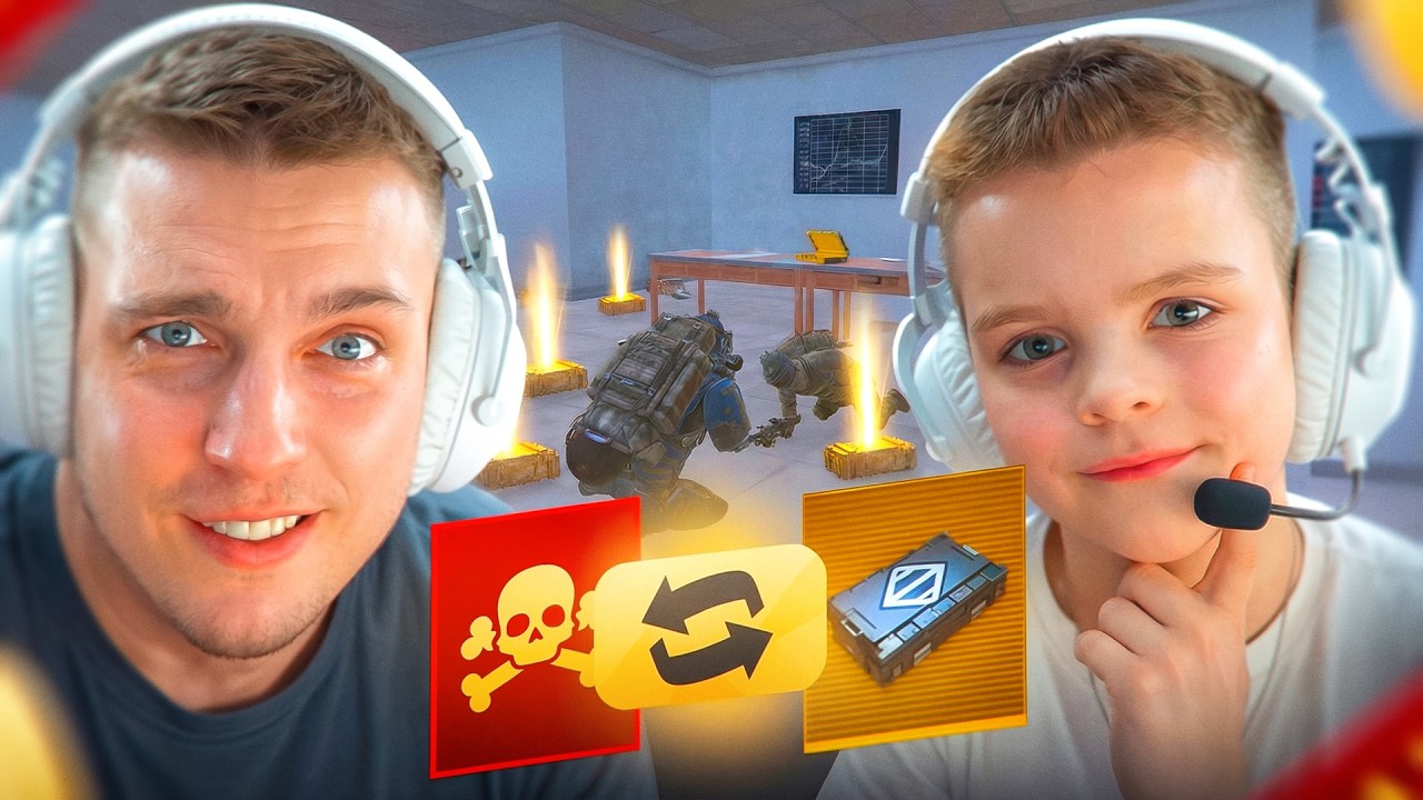 УМЕР ОТКРЫЛ ЗОЛОТОЙ КЕЙС😱ЧЕЛЛЕНДЖ ДЛЯ ПАПЫ И СЫНА В МЕТРО РОЯЛЬ😱