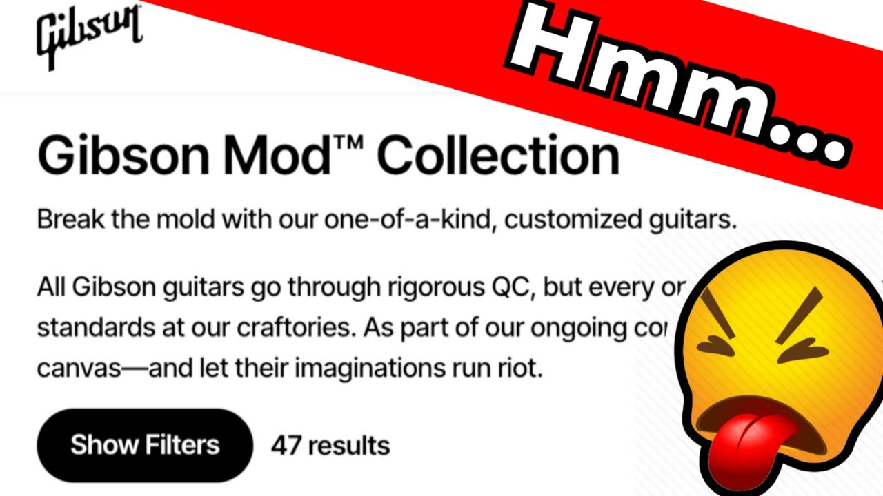 That Might Make This The End... | Gibson MOD Collection Demo Shop Recap Week of Aug 18