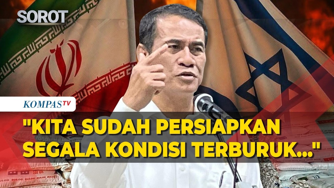 [FULL] Mentan Amran Buka-bukaan Stok Pangan di Tengah Memanas Perang AS-Israel VS Iran
