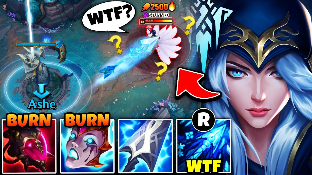 I pulled off the FORBIDDEN Ashe combo... (NOBODY EXPECTS THIS)