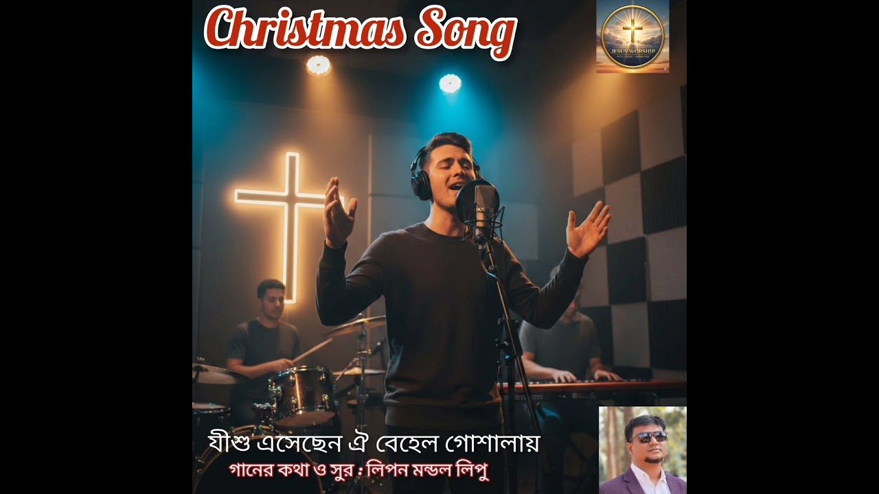 যীশু এসেছেন ঐ বেথেল গোশালায়....                গানের কথা ও সুর : লিপন মন্ডল লিপু 
