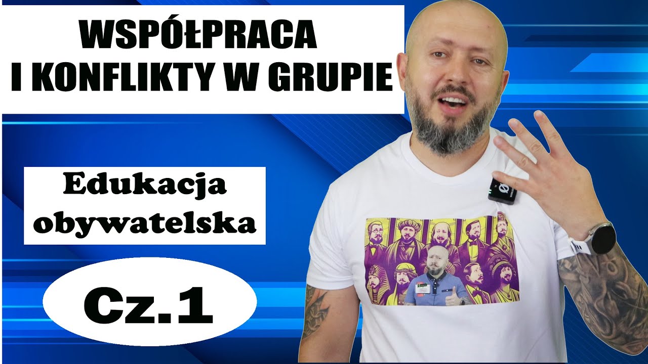 Edukacja obywatelska. WSP&Oacute;ŁPRACA I KONFLIKTY W GRUPIE. Rozdział 1. Temat 4.