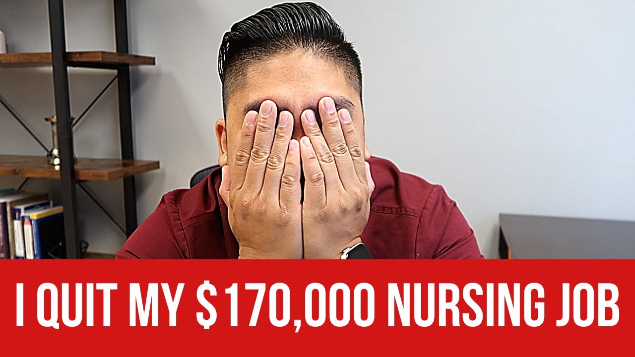 I QUIT MY $170,000 NURSING JOB (...and why I am happier)