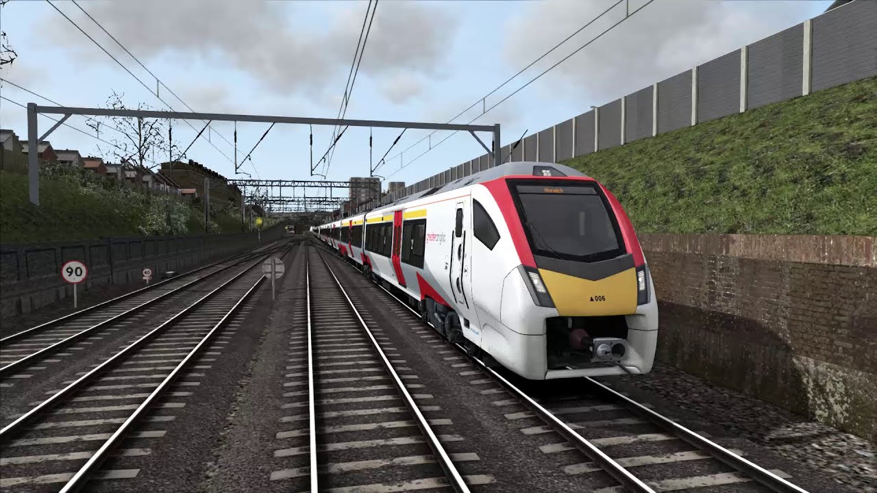 Train Simulator - ATS Class 745 Demo Run | LST - CHM | No HUD