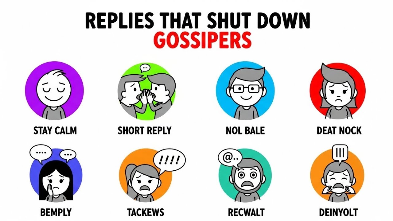 5 Replies That Shut Down Gossipers Instantly
