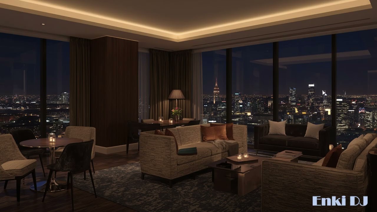 Midnight Rain Jazz Lounge 2026 – Relaxing Piano & Sax for Deep Work & Rainy Nights