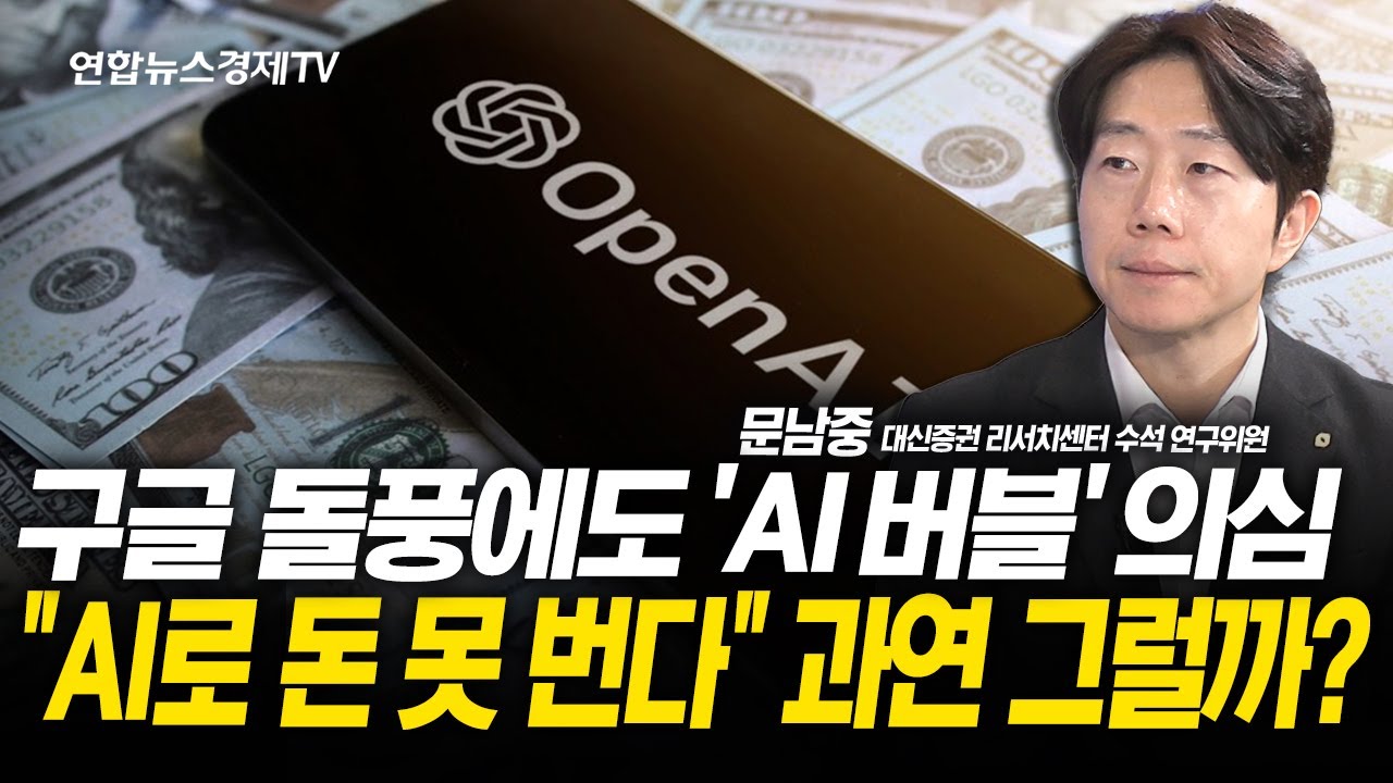 구글 돌풍에도 'AI 버블' 의심...