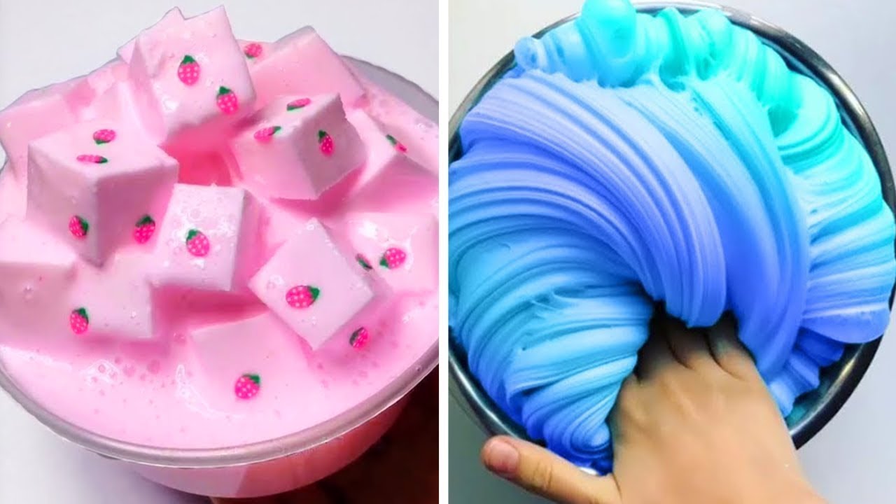 【音フェチ】 暇つぶし スライム 音 フェス 咀嚼 音 #423 ！！!【ASMR Slime 2021】