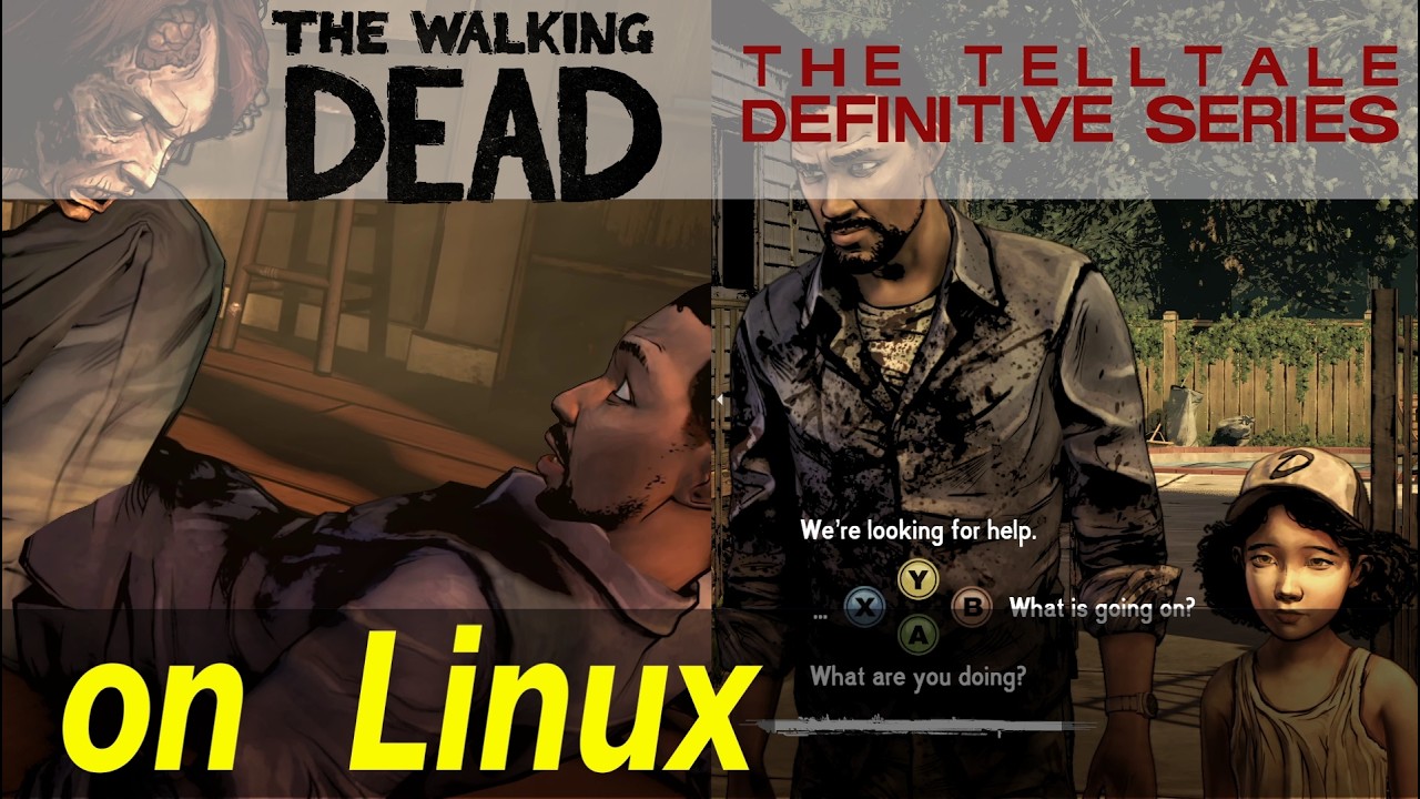 The Walking Dead: The Telltale Definitive Series on Linux
