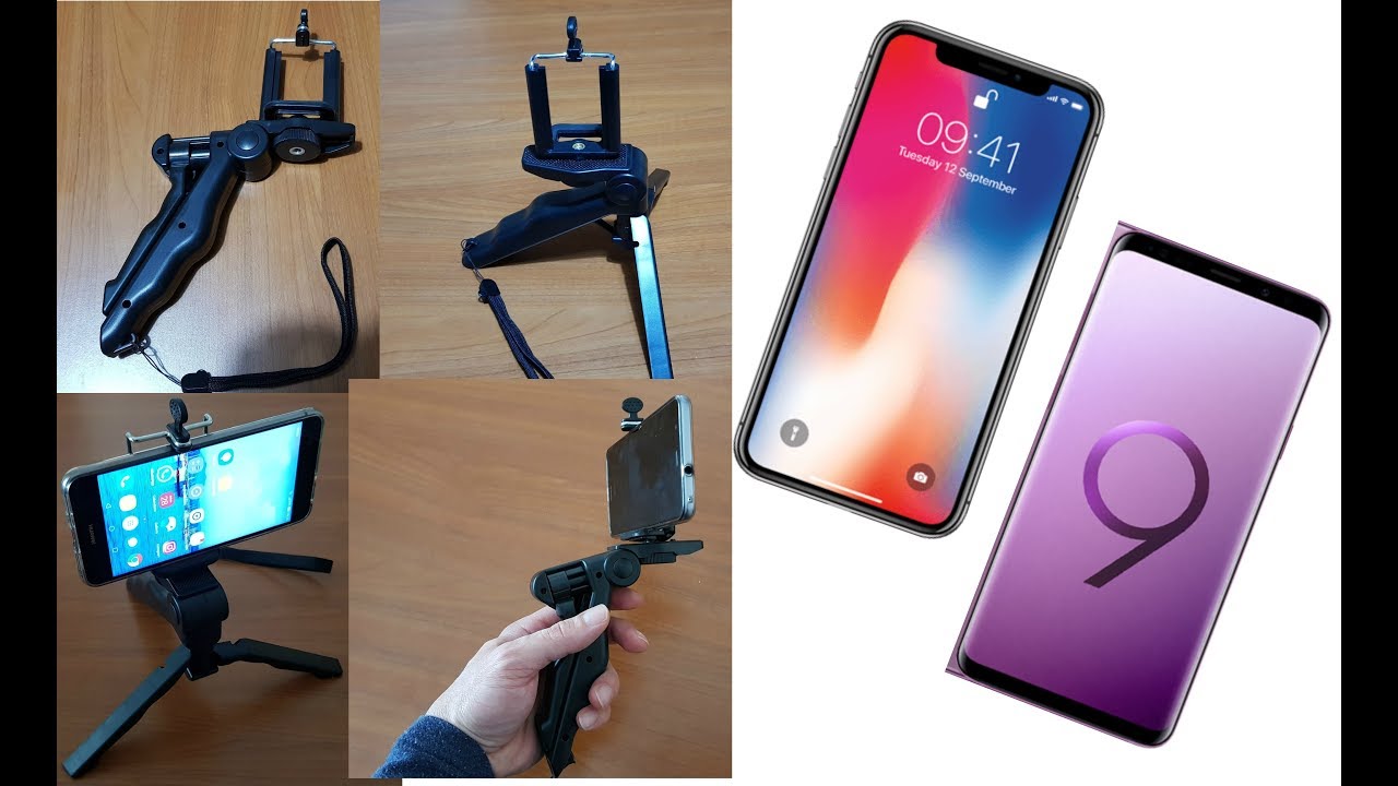 Mini tripod Stabilizer Smartphone Camera Iphone X Samsung S9