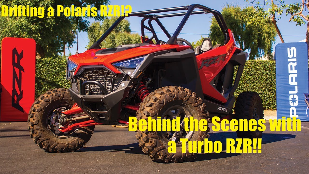 Polaris Drift! | BTS of a SidexSide Commercial | Wheels In Motion