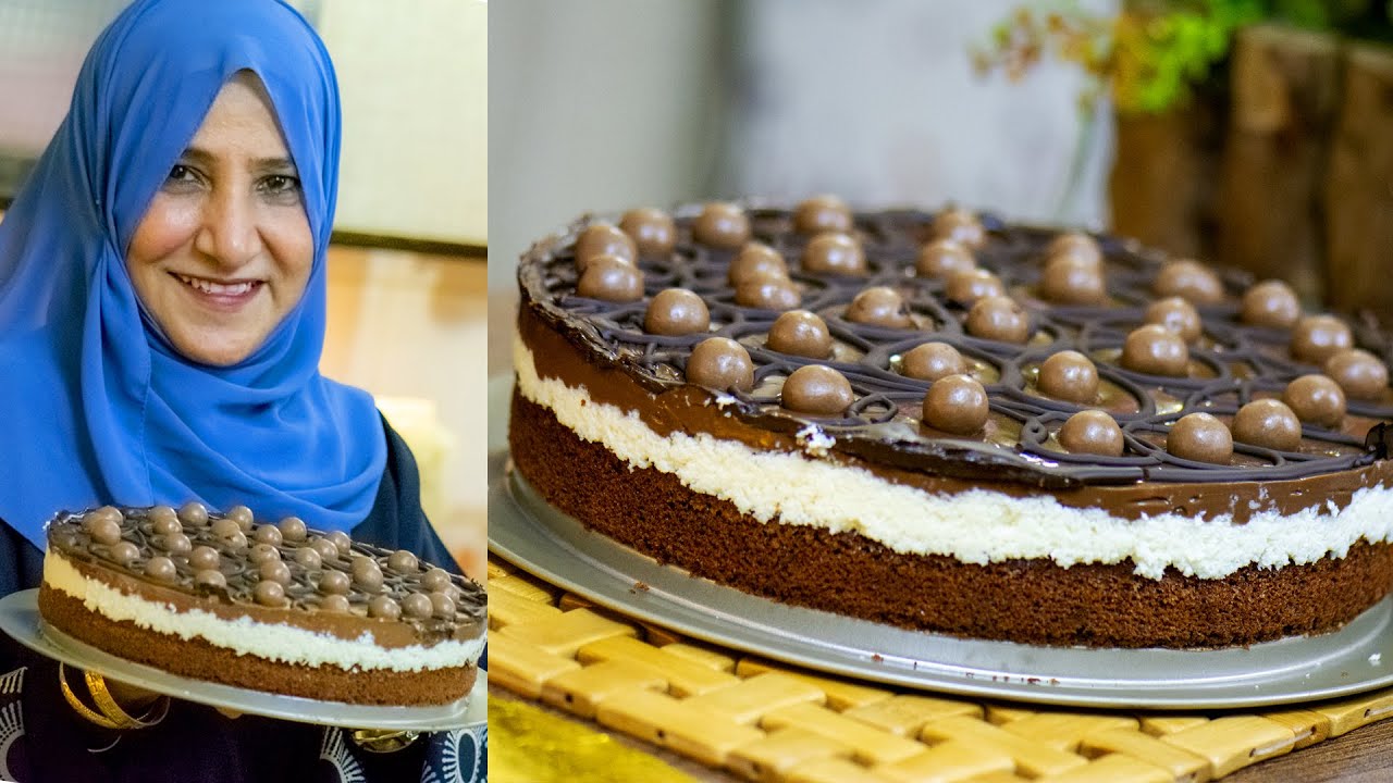 كيك الشوكولاتة بحشوة جوز الهند | Chocolate cake with coconut filling