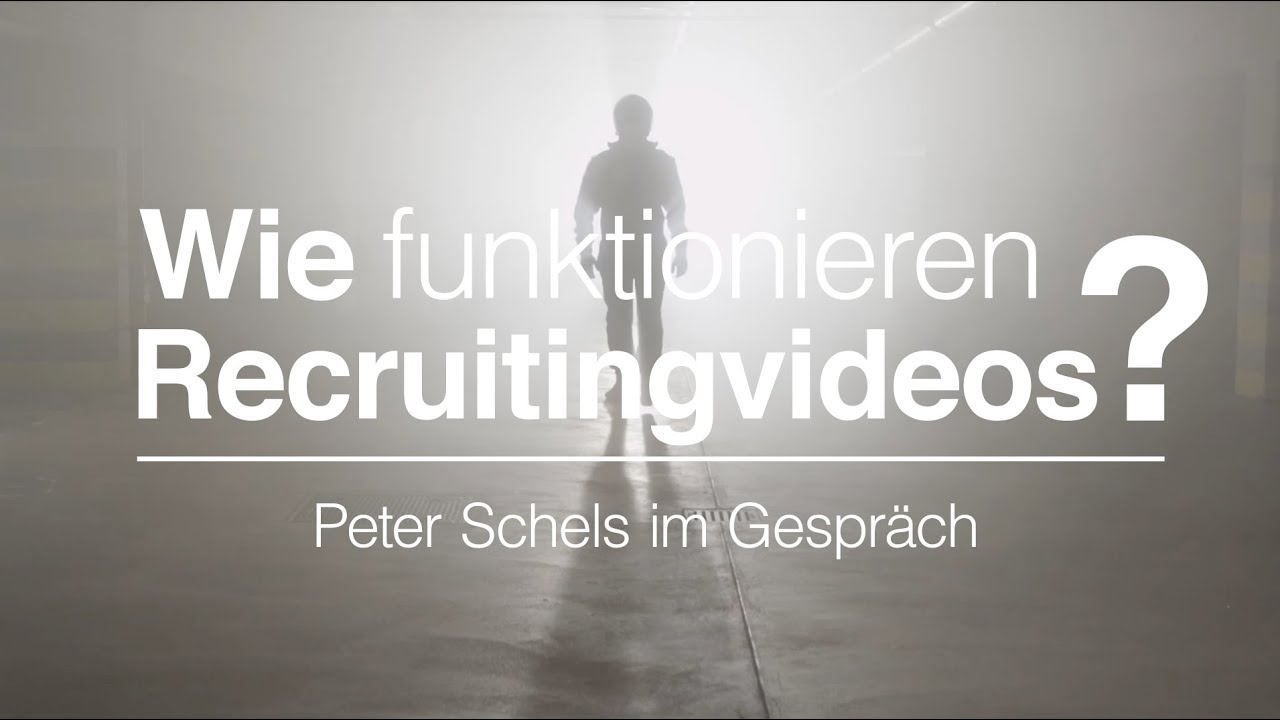 Wie funktionieren Recruitingvideos? // Peter Schels im Gespr&auml;ch // al Dente Entertainment