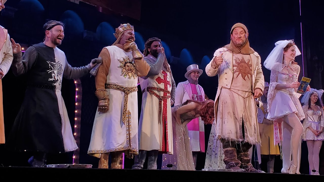 Monty Python's Spamalot | Broadway | Curtain Call & BC/EFA Speech | 03/30/2024, 8PM