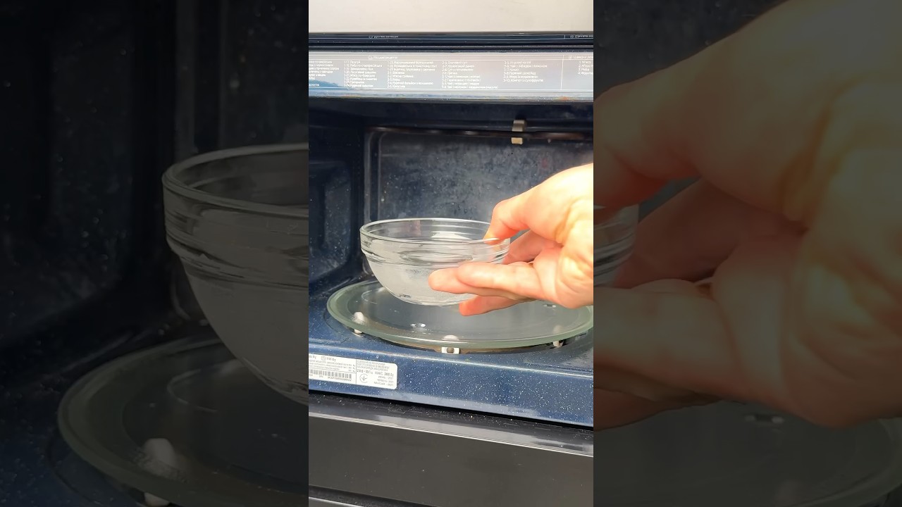 Clean your microwave without lifting a finger! How to clean a microwave oven?