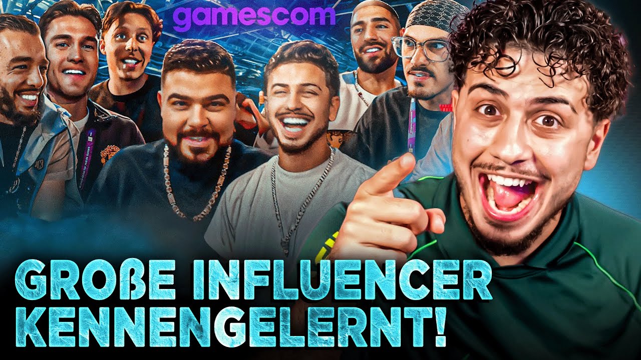 ERSTES MAL AUF DER GAMESCOM 🤩 Gamescom Vlog mit Sami, Jordan & Semih, Riton, Maus & mehr | Reaction