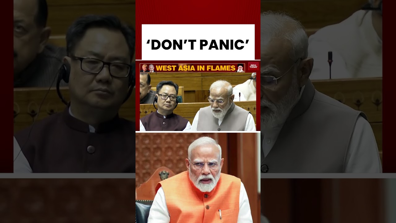 PM Narendra Modi Addresses Parliament On War |  Sends Across A Message of Peace | West Asia War