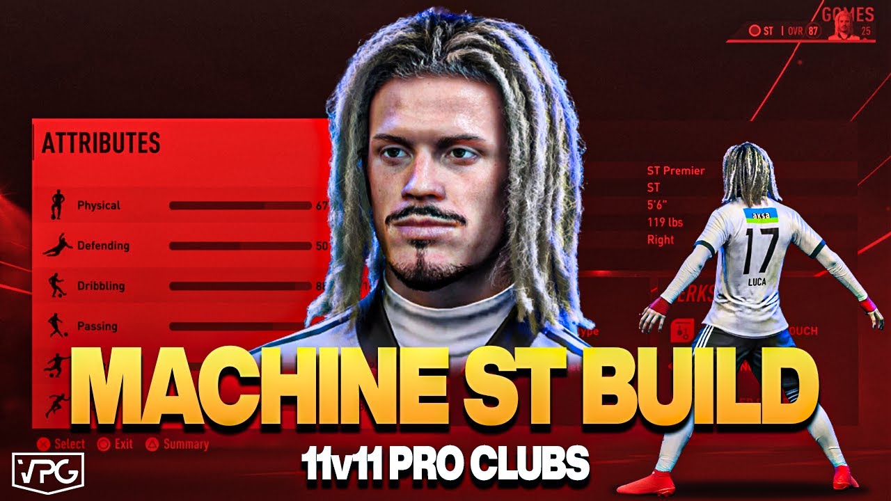 OVERPOWERED SHOOTING STRIKER BUILD ON FIFA 22  - 11v11 PRO CLUBS