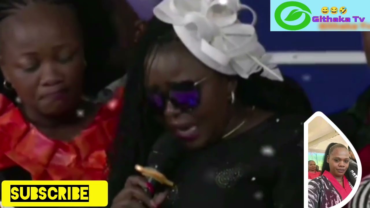 Shiru wa Gp got people emotional while reading a tribute of his friend Betty bayo