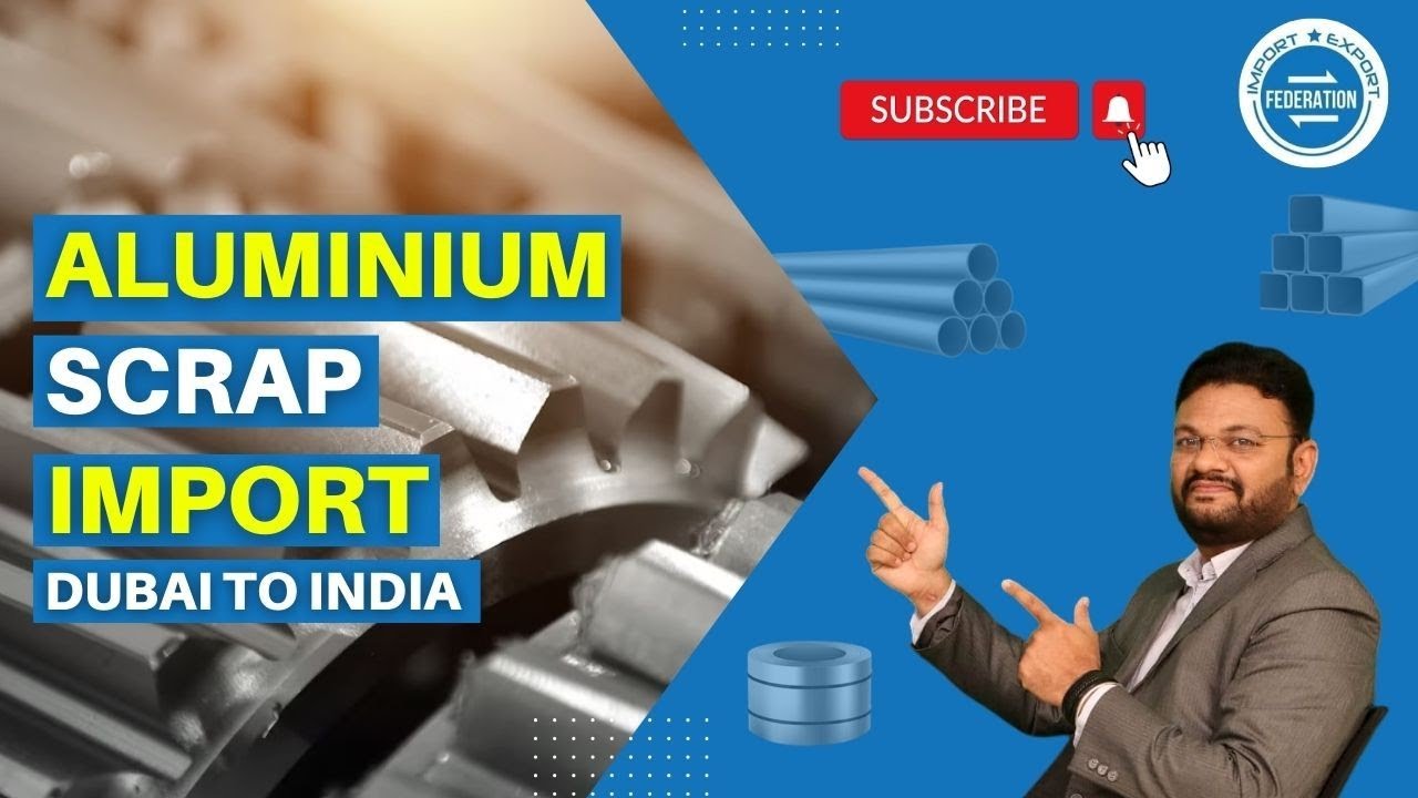 Aluminium Scrap Import from Dubai #aluminium  #scrap #metalscrap