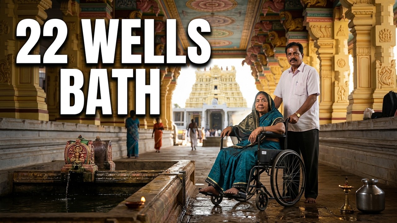 Why 1.2 Million People Bathe In The Ramanathaswamy Temple Each Year