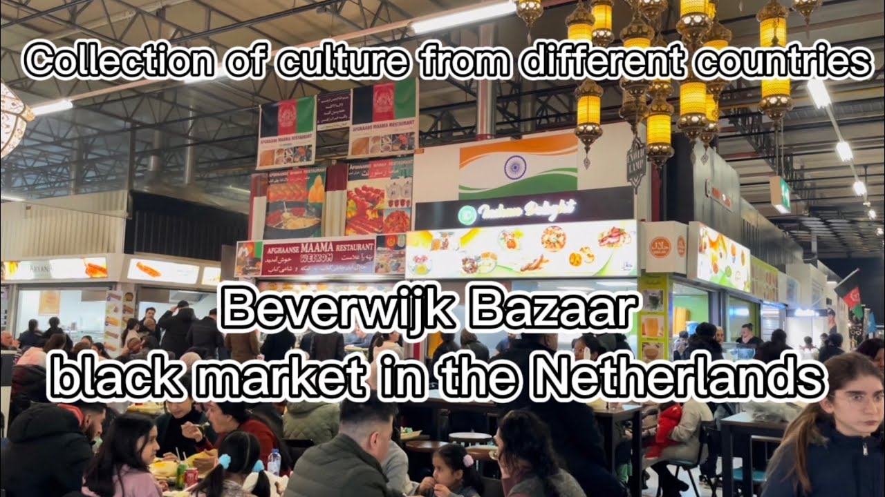 Beverwijk Bazaar black market in the Netherlands, Collection of culture from different countries