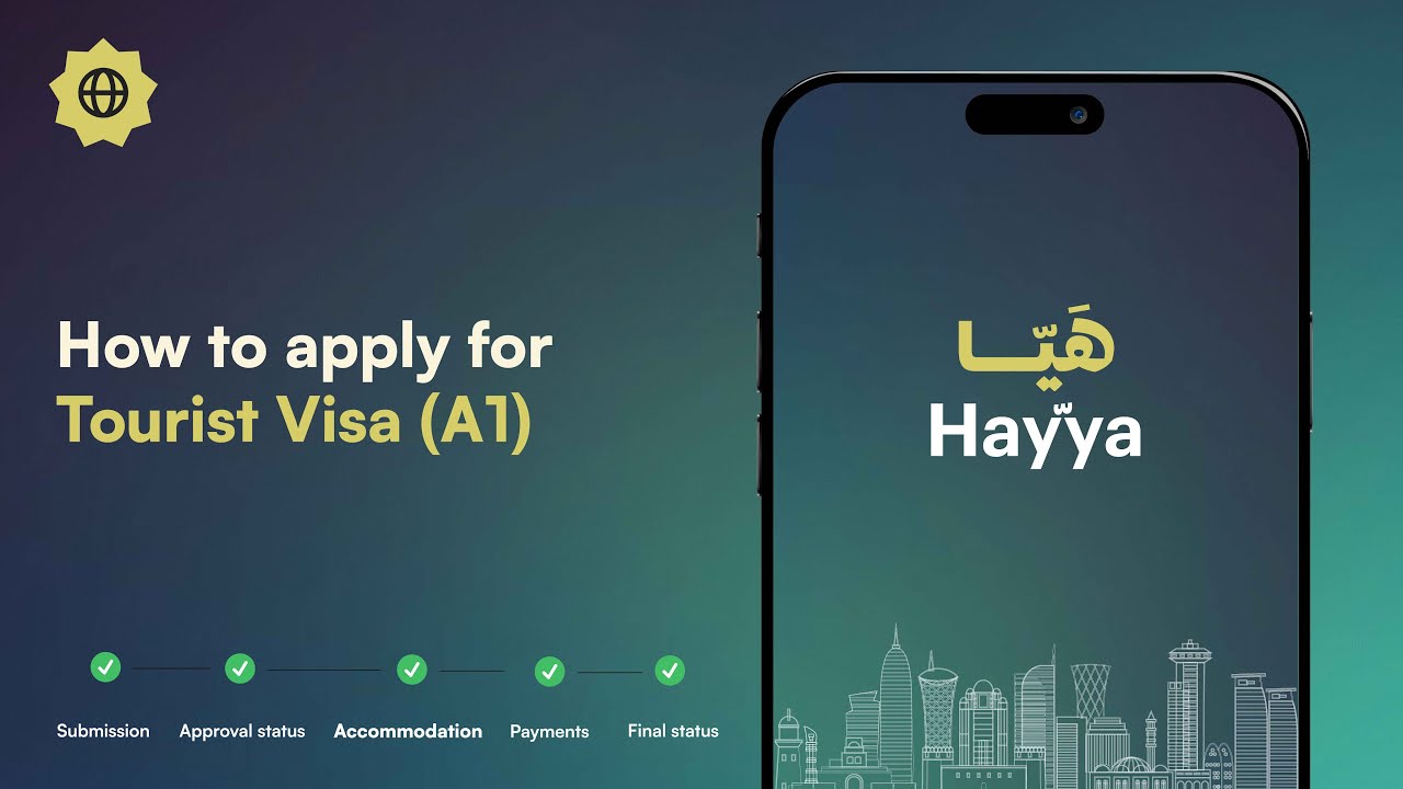 How to Apply for a A1 Tourist Visa  - Hayya 2025
