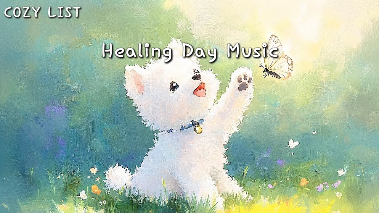 [Playlist] 🐶 귀여움으로 힐링하는 포근하고 따뜻한 피아노 연주 🐶 들으면 행복해지는 음악, 귀여운 힐링 뉴에이지, 카페 음악, 일할때 듣기 좋은 음악, 봄플레이리스트