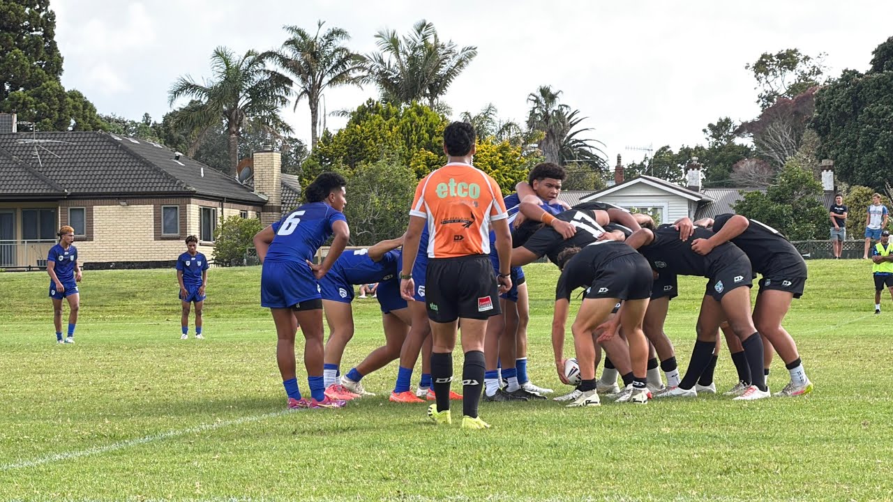Dean Bell U17 Boys: AKL CYCLONE v SURGE H2 #warriors #deanbell #rugbyleague